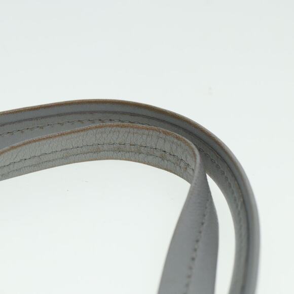 CELINE Horizontal Cabas Tote Bag Leather Light Blue - Picture 8 of 16